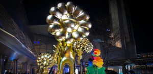 Don’t Miss This Huge Golden Sculpture at Roppongi Hills