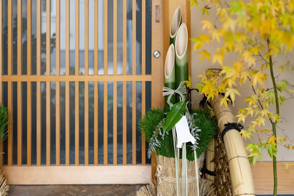 Japanese New Year's traditional Kadomatsu