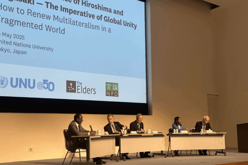 Nobel Laureates, Former Presidents Call For Peace and End to Arms Race