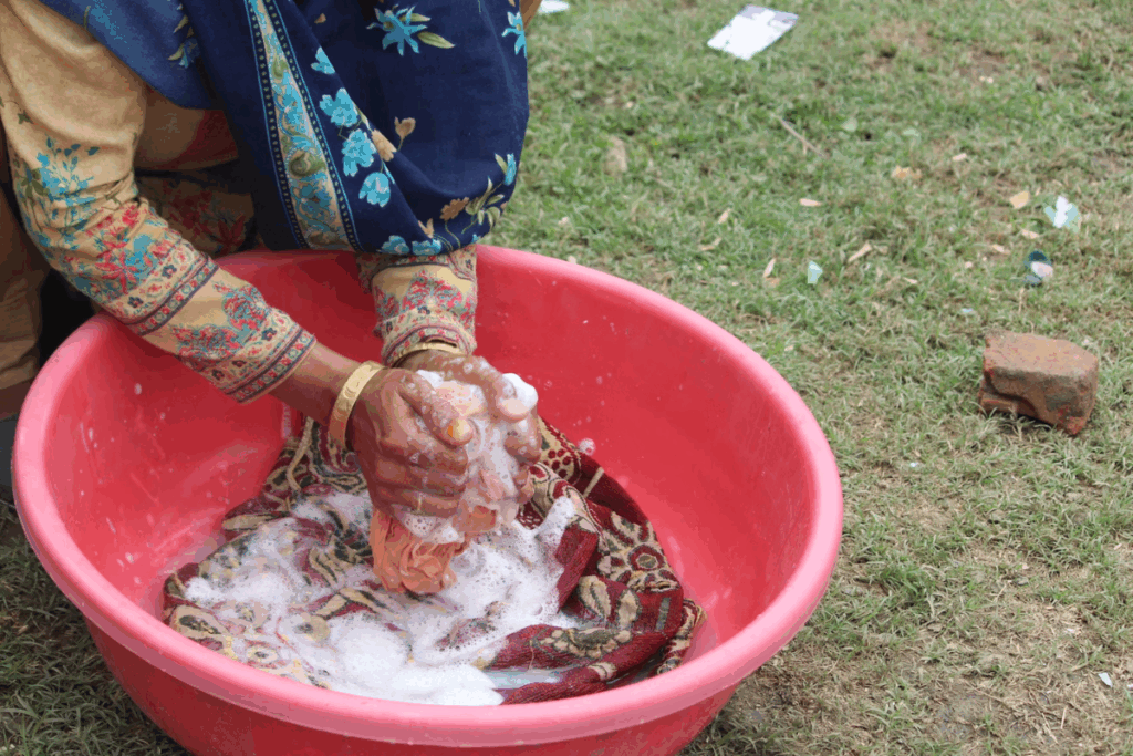The Hidden Burden of Handwashing Clothes