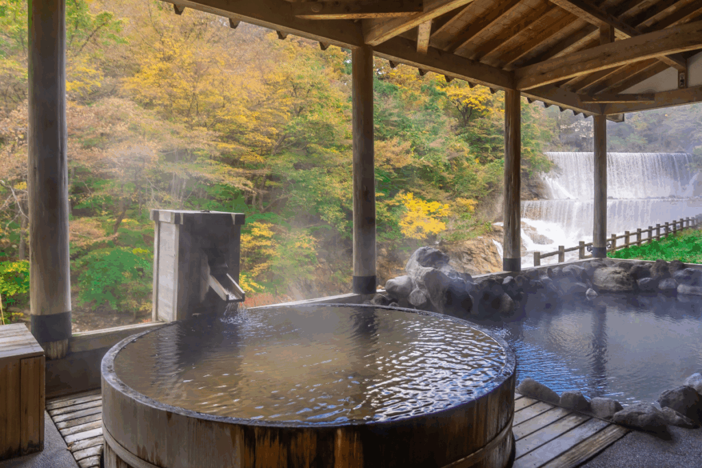 Relaxing self-care Japanese-Style Baths