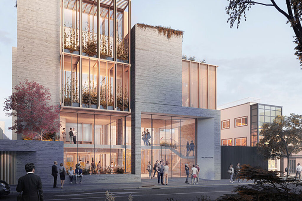 Ireland House a “Metaphorical Mingling of Two Ancient Traditions”