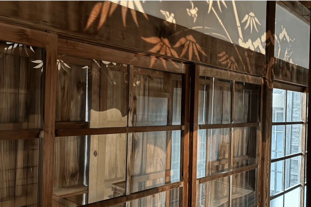 Even the windows were conceived as frames for the natural world beyond