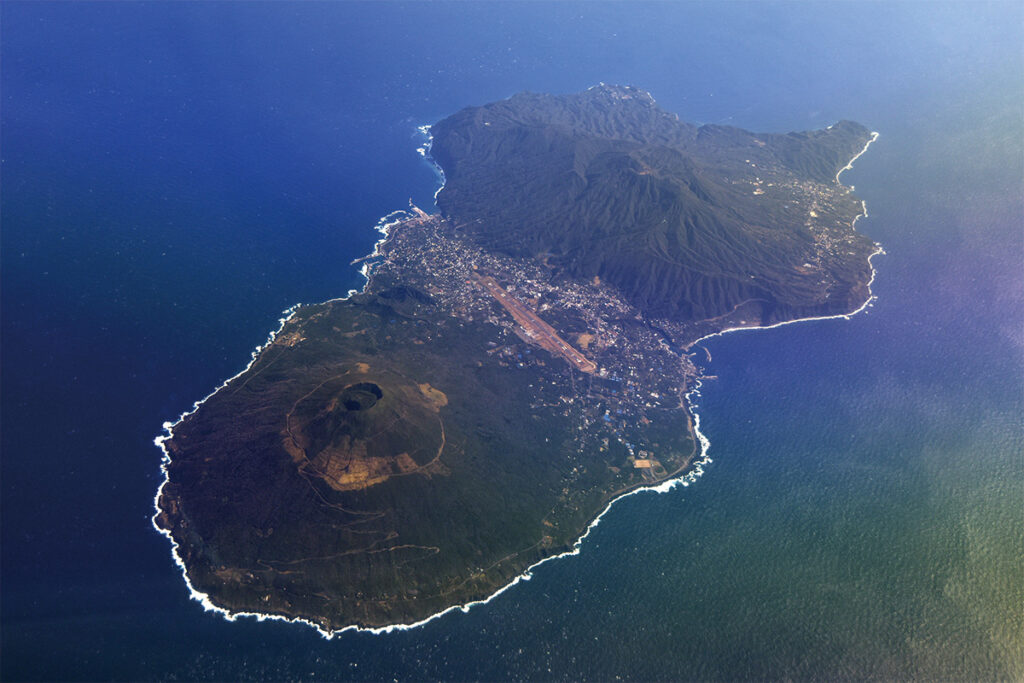 Hachijōjima a subtropical volcanic island has fast flights that allows you to work in style and have a mental reset