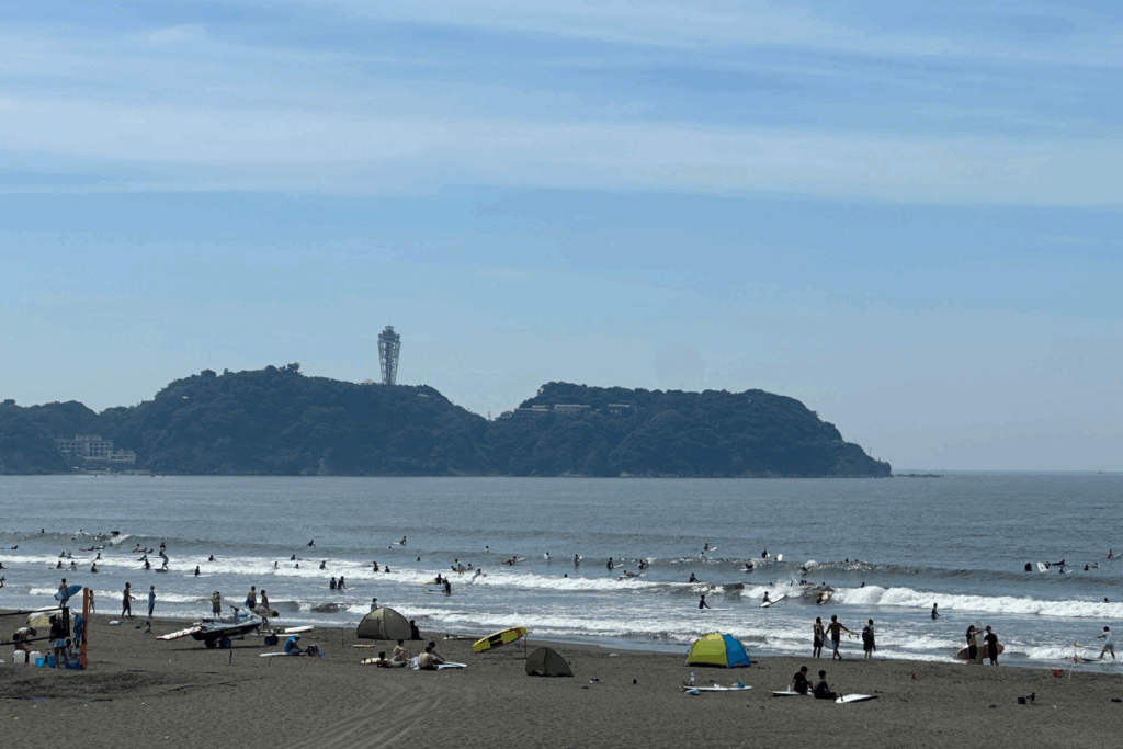 Japanese Beaches, with a Touch of California Spirit