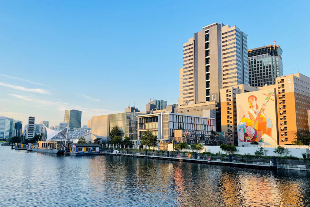 Tennozu Isle’s Terrada Art Complex is home to Tokyo’s experimental art scene.