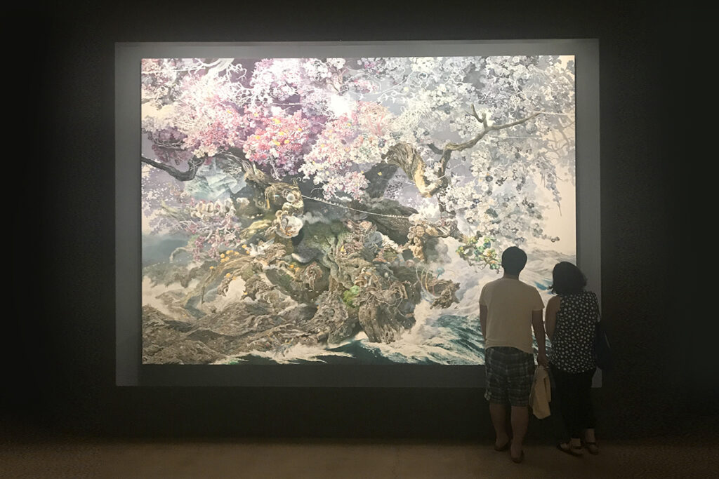 Mizuma Art Gallery, representing Japan’s top modern artists (such as Ikeda Manabu featured here), is a small but notable presence in Art Week Tokyo.