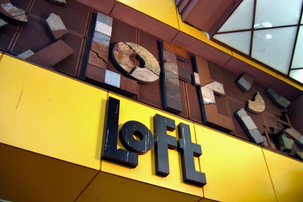 Loft store in Shibuya displays shelves of matcha sets including bowls, bamboo whisks and tea accessories for modern tea lovers