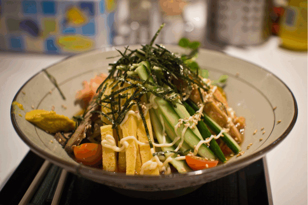 Chilled Chinese-style noodles
