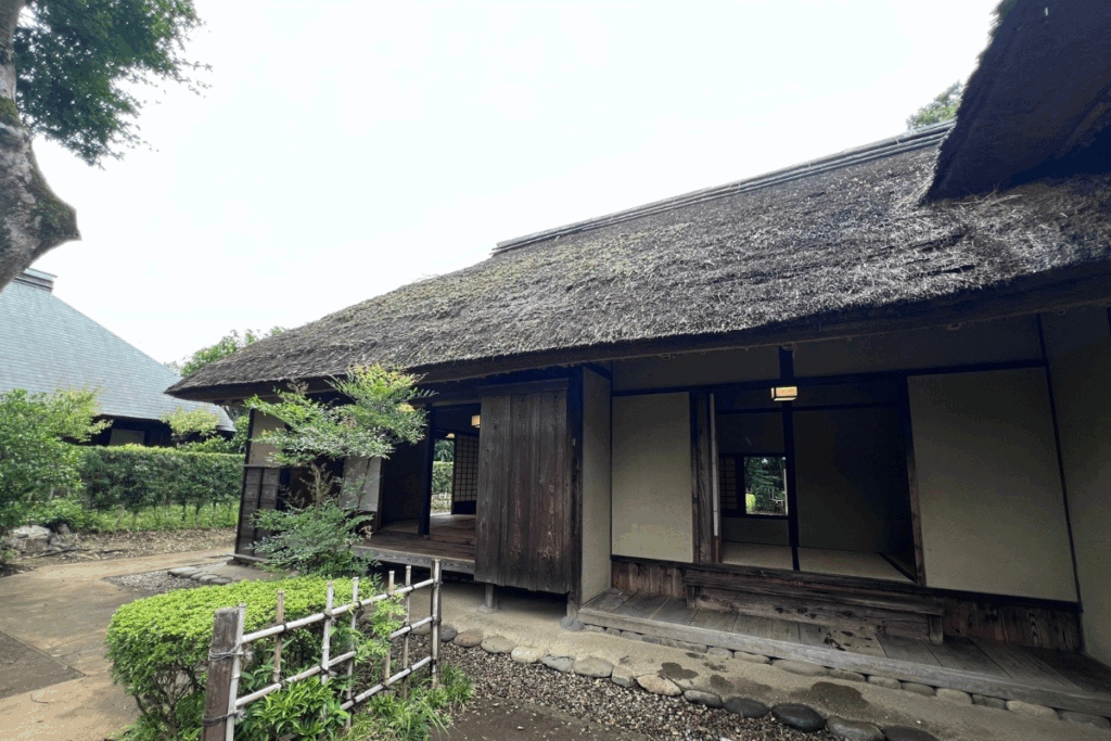 Scenic old house on Bukeyashiki-dori in Sakura City.
