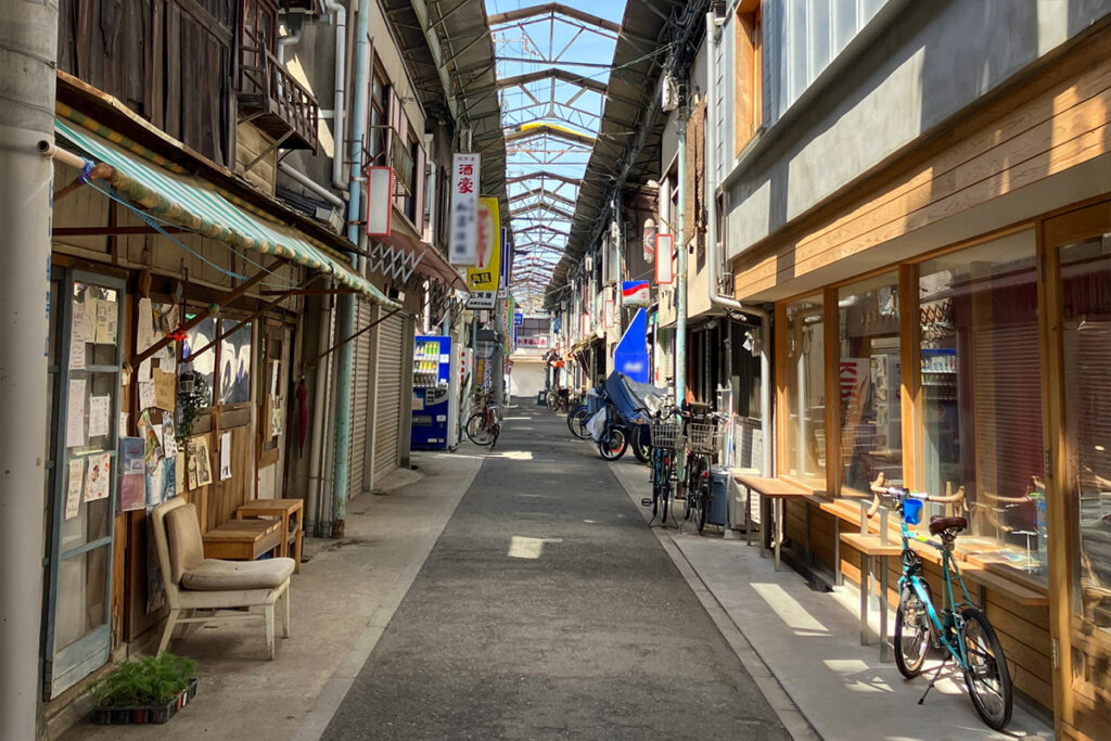 Nakatsu in Osaka, known for its retro shopping, ancient shrines and cluttered alleys, is one of the world's coolest neighborhoods according to Time Out.