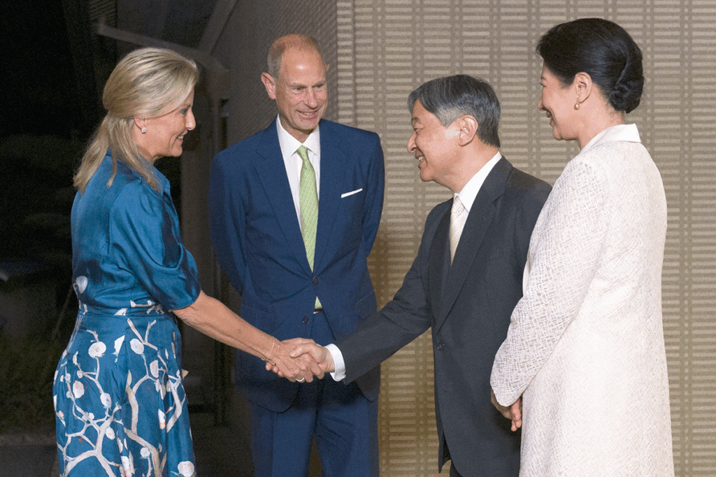 Their Royal Highnesses the Duke and Duchess of Edinburgh meet with Their Majesties the Emperor and Empress and a tour of the Osaka-Kansai Expo in September 2025