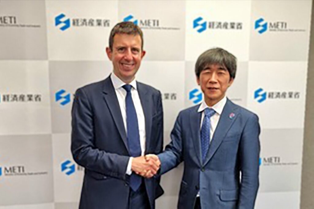 UK Permanent Secretary of State for Business and Trade David Davis met with Matsuo Takehiko, Vice-Minister for International Affairs at METI