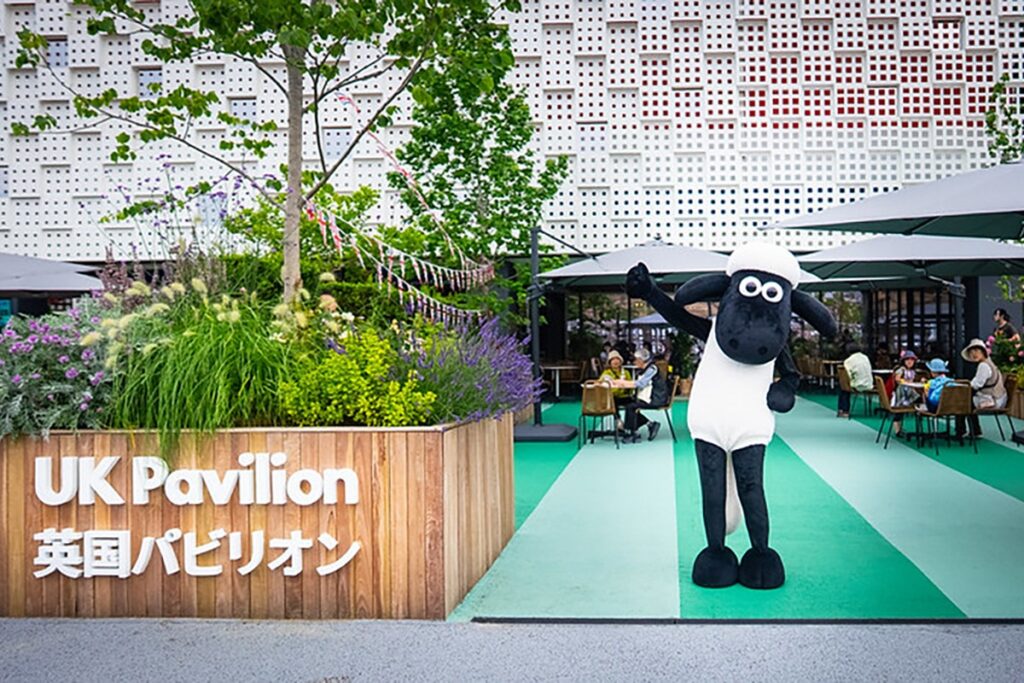Shaun the Sheep at Osaka-Kansai Expo