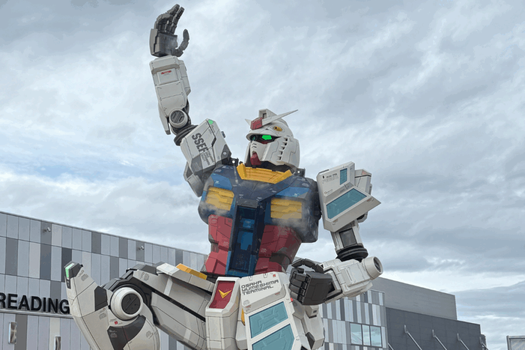 Life-sized Gundam in Osaka 2025