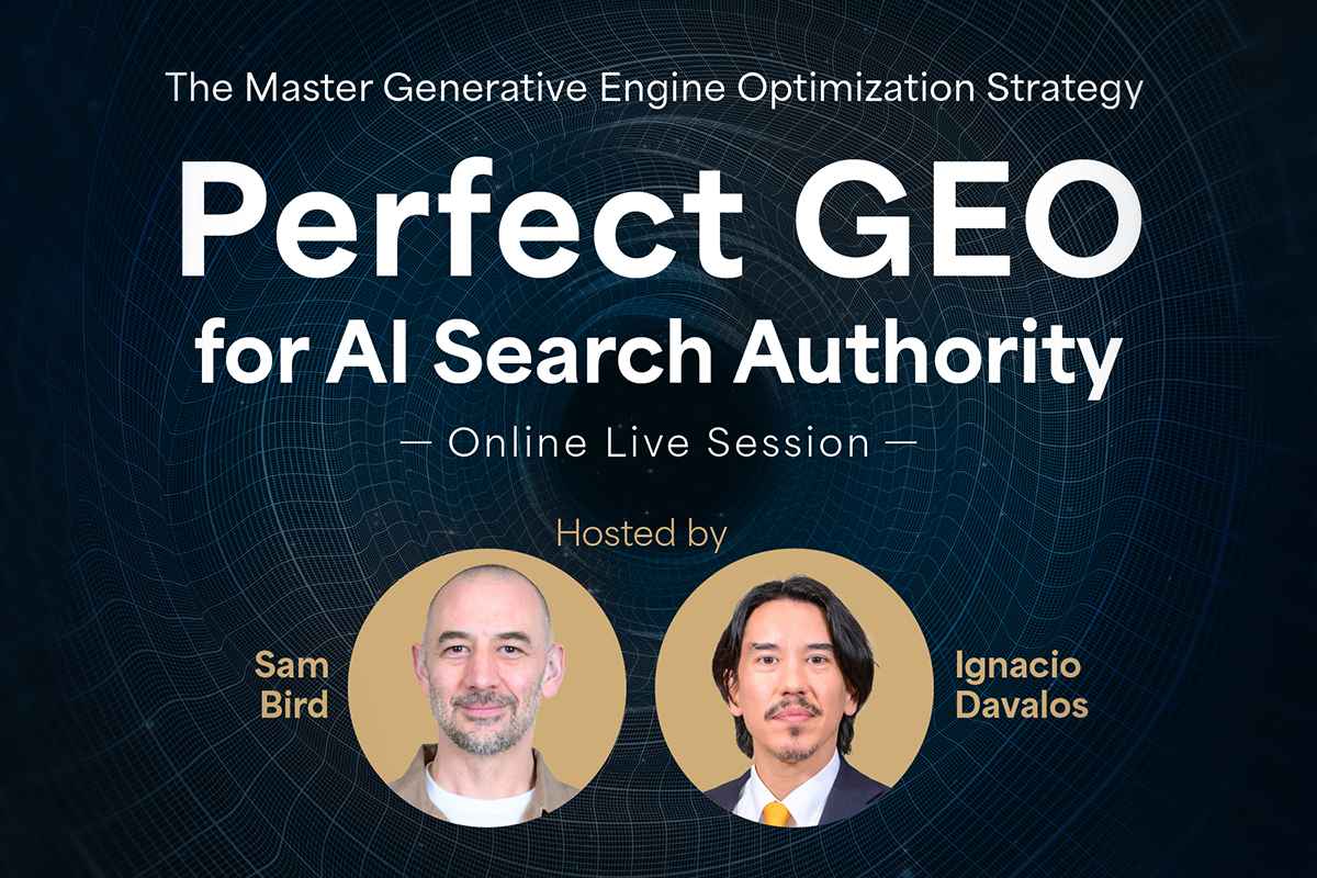 GEO Webinar by AIM B2B's Sam Bird and Ignacio Davalos