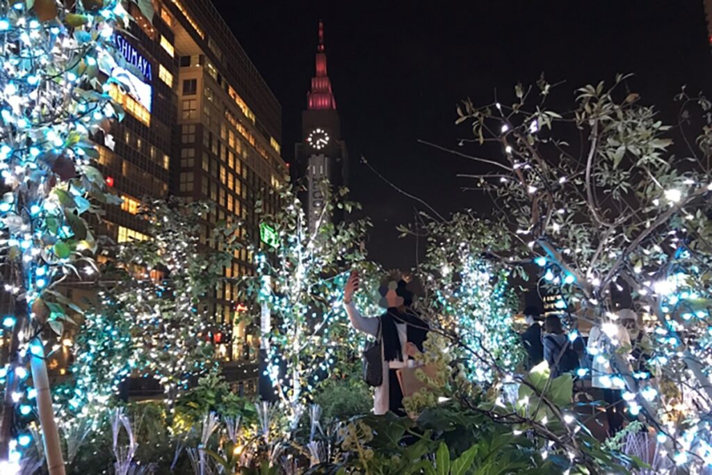 The Shinjuku Minami Lumi Winter Illumination Displays