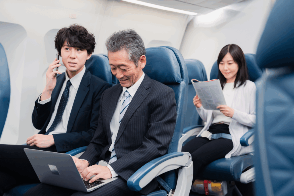 The Green Car is popular with business travelers.