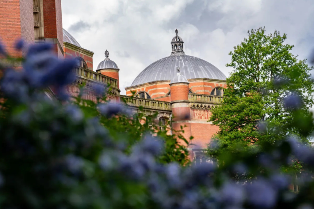 The University of Birmingham campus in England