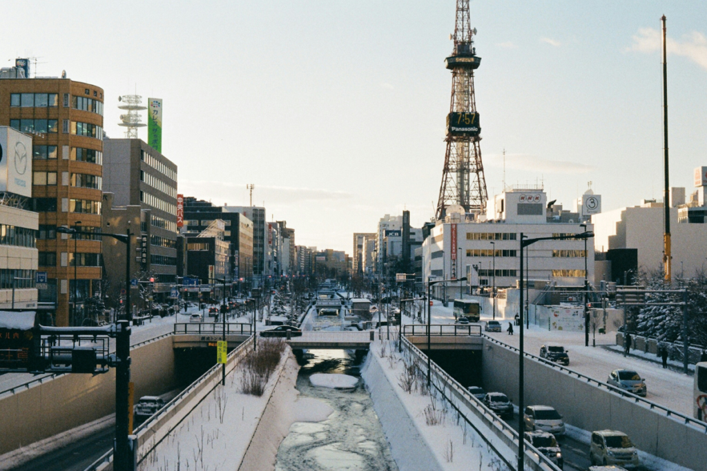 Winter in Sapporo, Hokkaido, a popular destination for all seasons