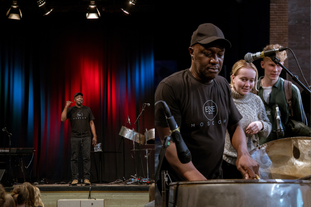Gregory Boyd performs at "Black in the USA"