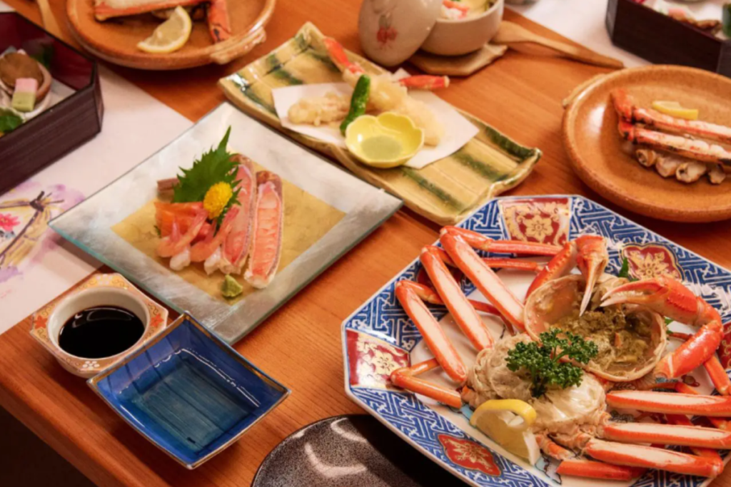Gourmet Travel in Tattoo-friendly Kinosaki Onsen
