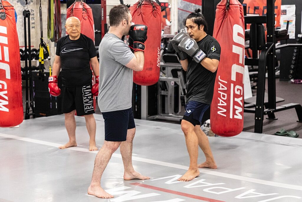 UFC Gym Japan boxing lessons