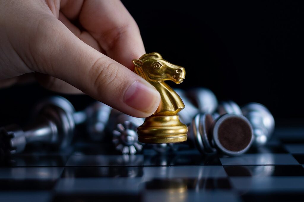 Year of the horse chess piece