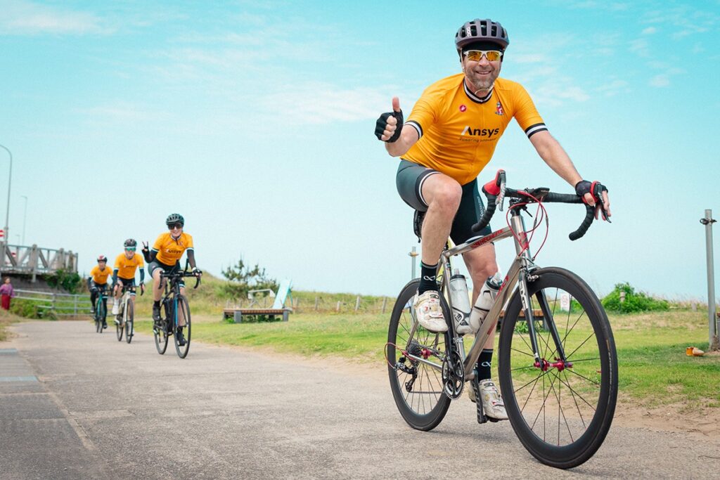 KIWL Charity Cyclist in Wakayama