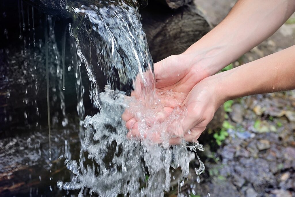 Premium Japanese Water from the source