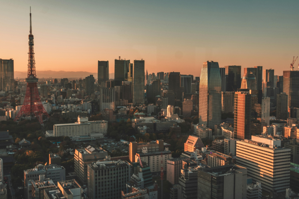 Tokyo skyline