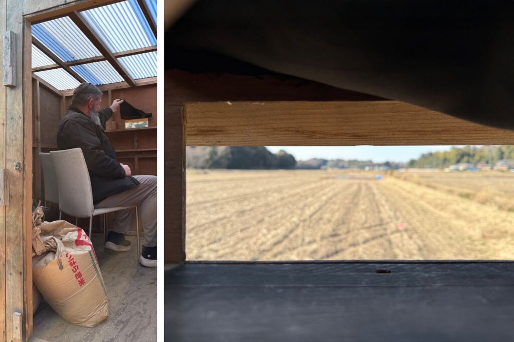 Professional duck hunting set up