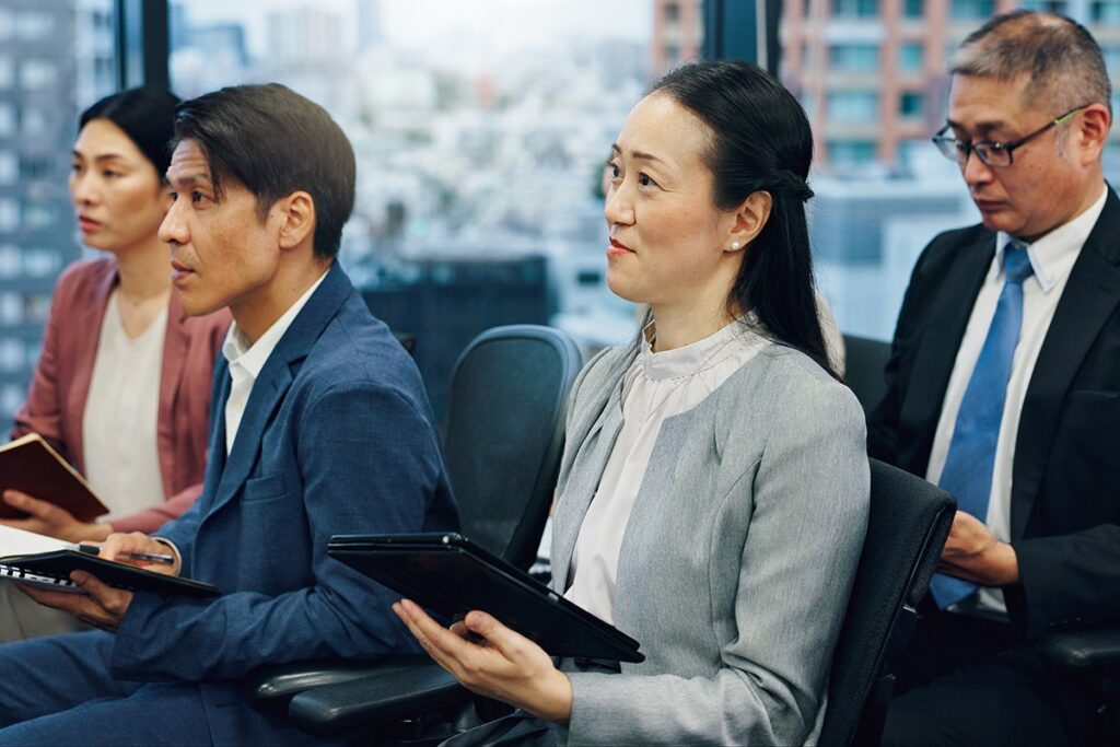 Reskilling workers is part of an overall solution to Japan's dwindling talent pool