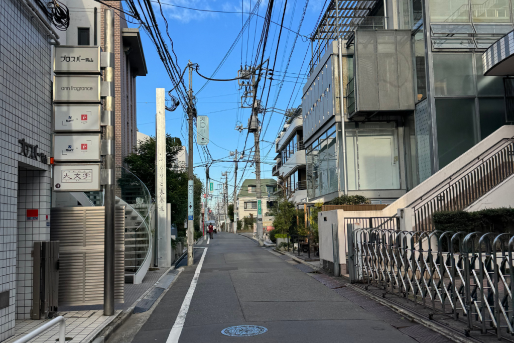 Side streets of Tokyo