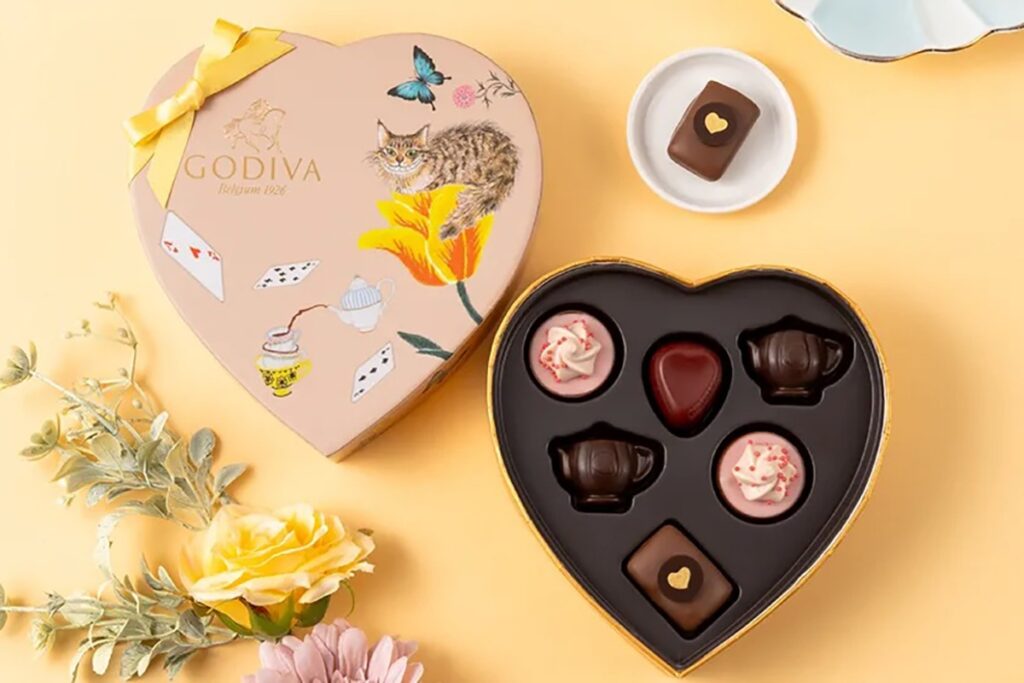 Godiva Valentine’s Day chocolates