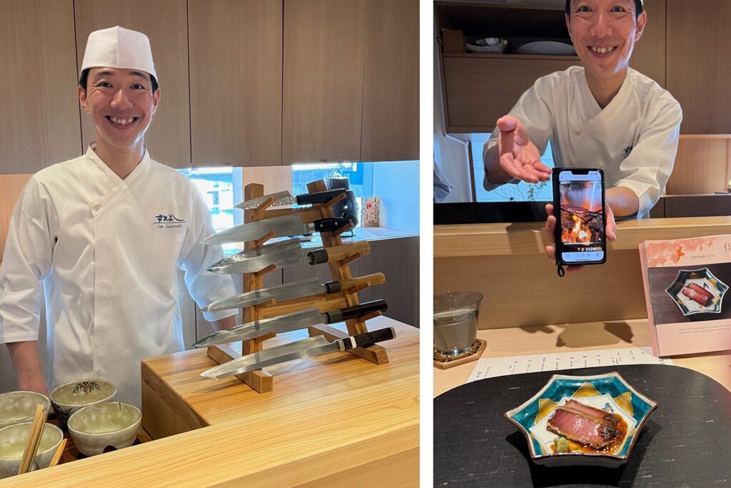 Chef Ise Sueyoshi omotenashi