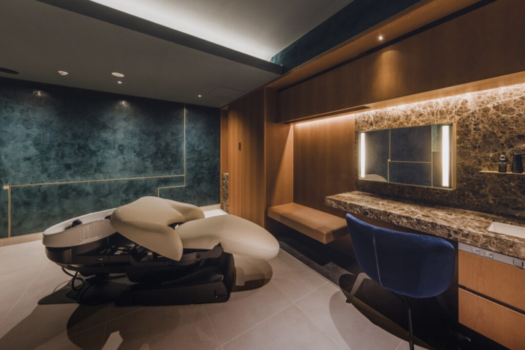 Klare head spa treatment room