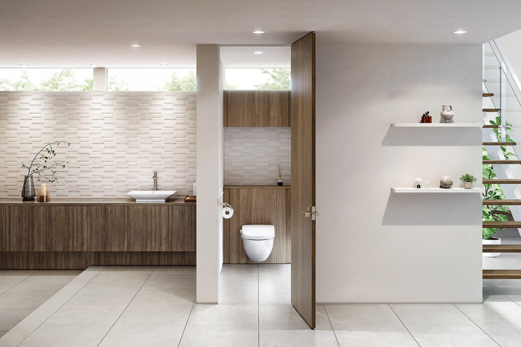 LIXIL's float toilet