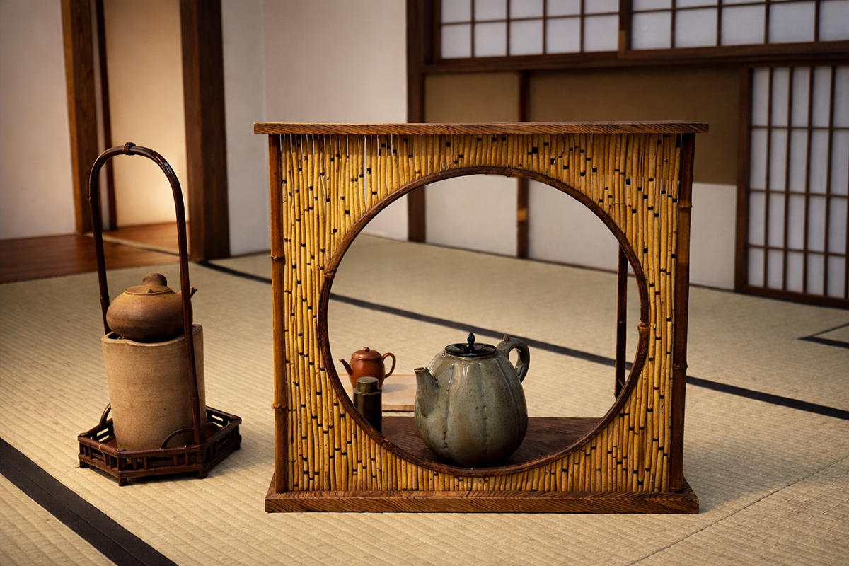 Issa-an and Sencha in Osaka