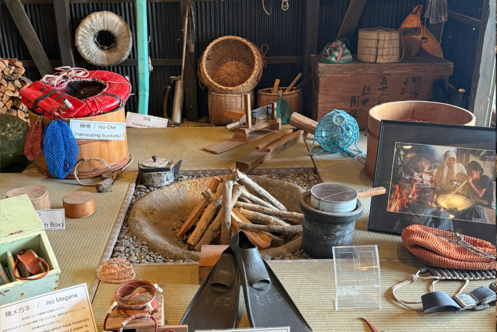 Ama pearl divers from Shima practicing a centuries-old Japanese tradition.