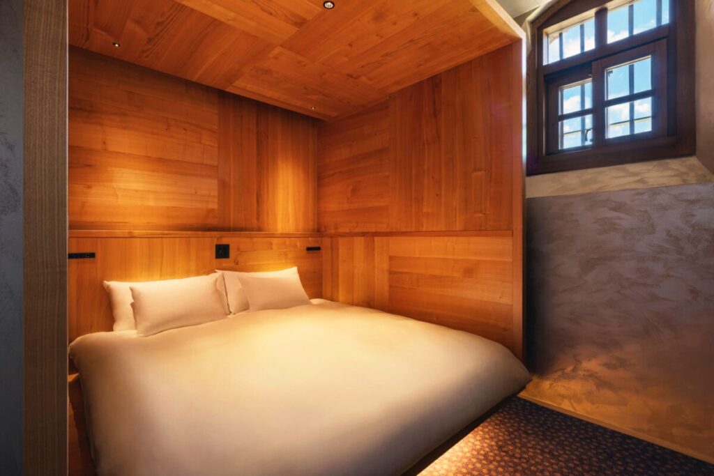 Nara Prison hotel bedroom