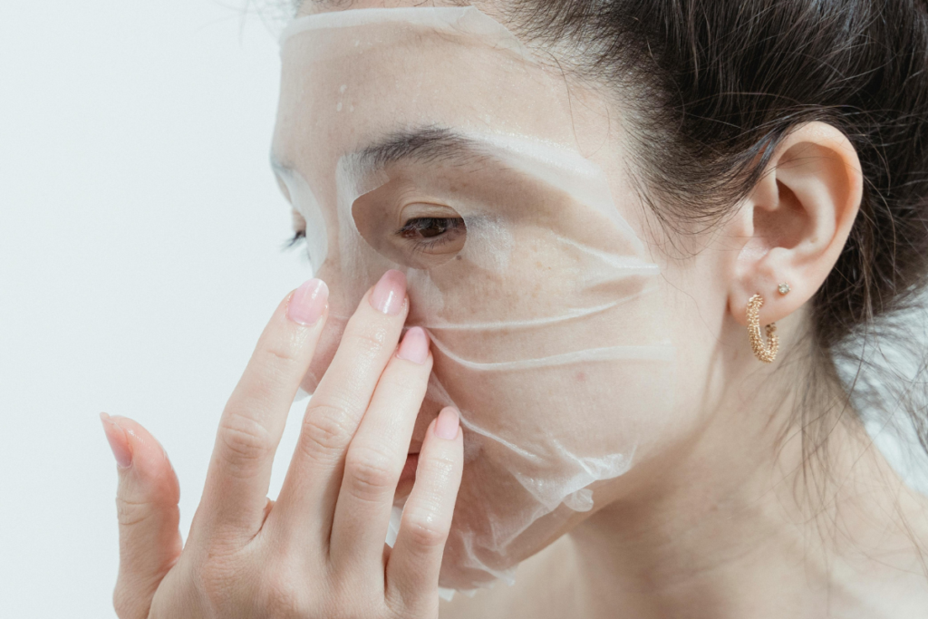 Japanese face masks for skincare