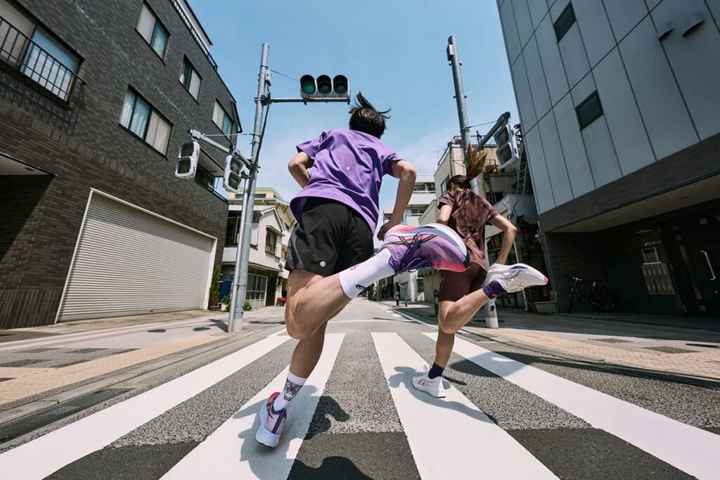 ASICS running shoes engineered for stability, grip and performance.