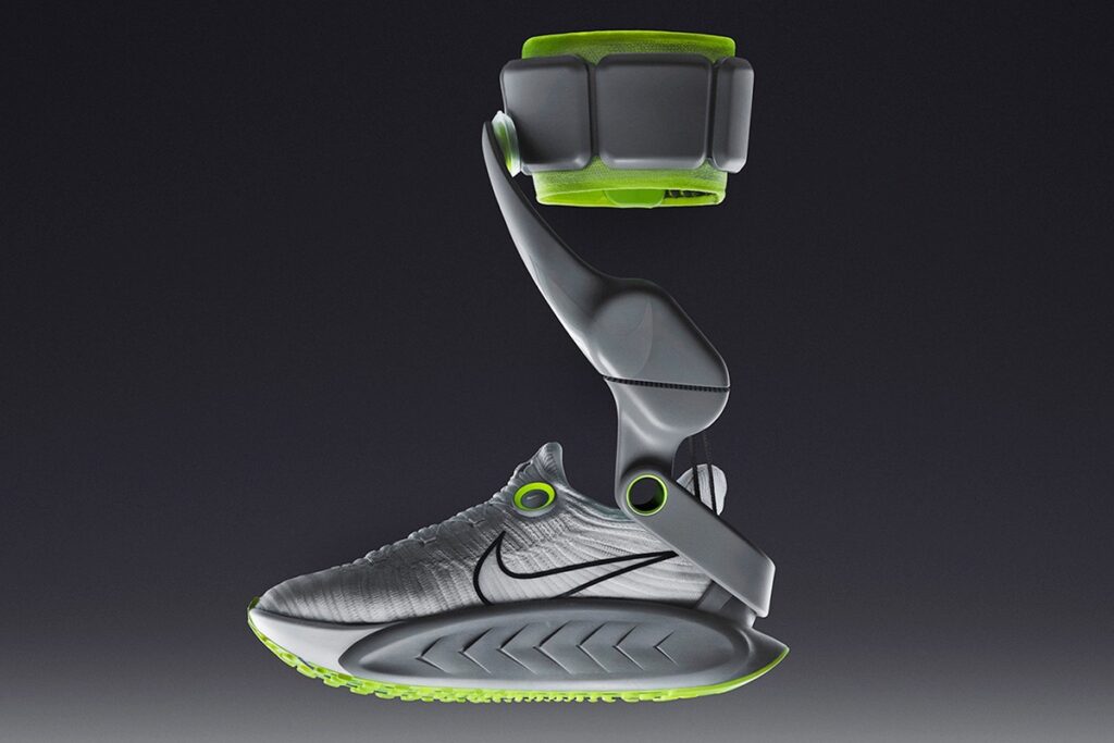 Nike's Project Amplify running shoes feature advanced performance technology.