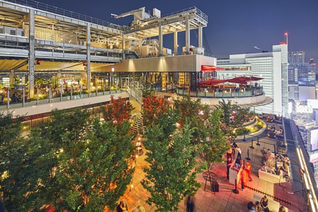 Shibuya Fukuras’ new Shibu Niwa on the 17F.