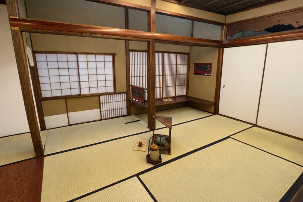 sencha japanese tatami room