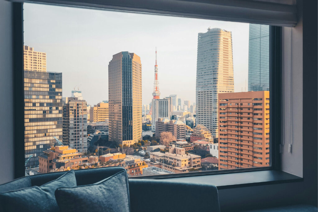 Tokyo skyline GoConnect