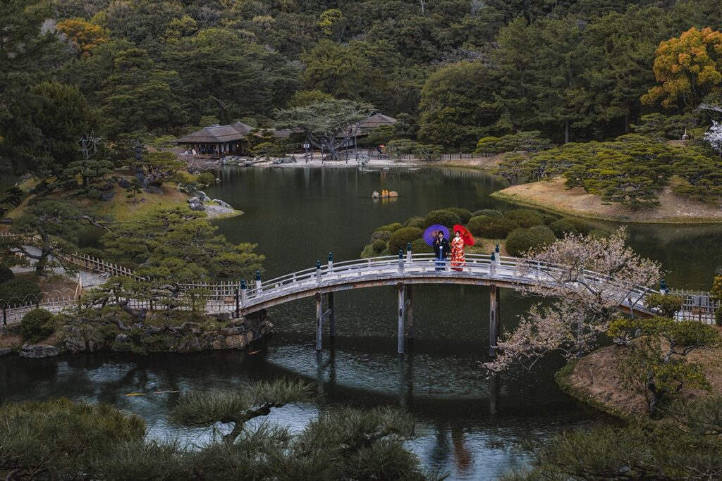 Ritsurin Garden in Takamatsu