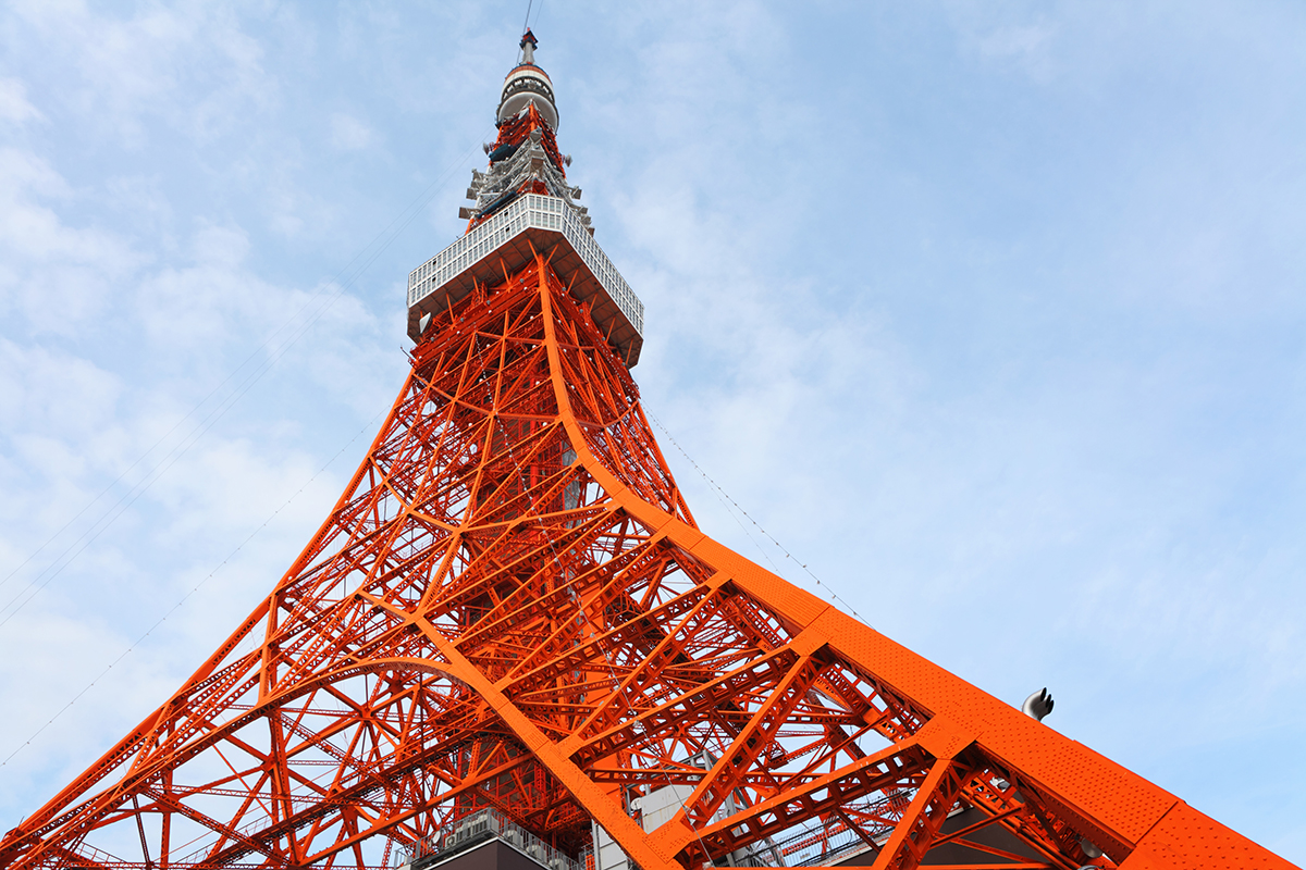 Tokyo tower climb for charity