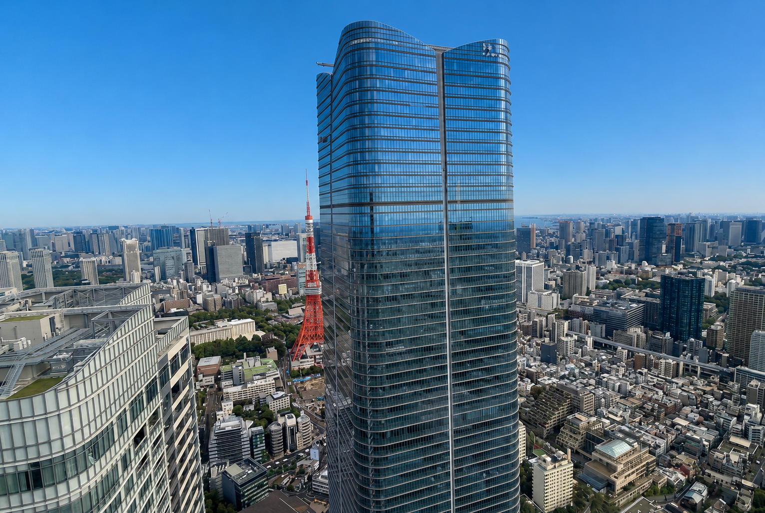 Tokyo skyline GoConnect